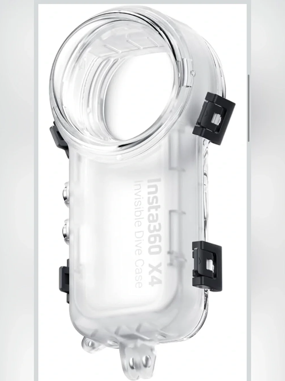 Insta360 X4 Clear Waterproof Dive Case - Transparent Underwater Housing